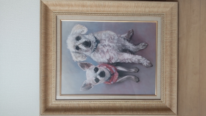 ペット似顔絵まむすてゆ作品例