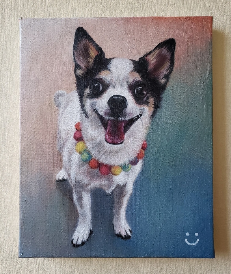 ペット似顔絵まむすてゆ作品例