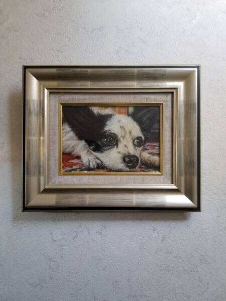 作品2ペット犬似顔絵