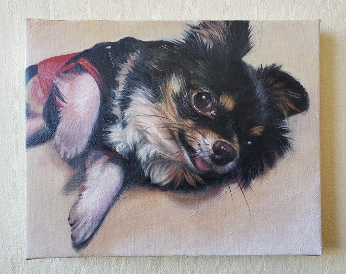 ペット似顔絵まむすてゆ作品例